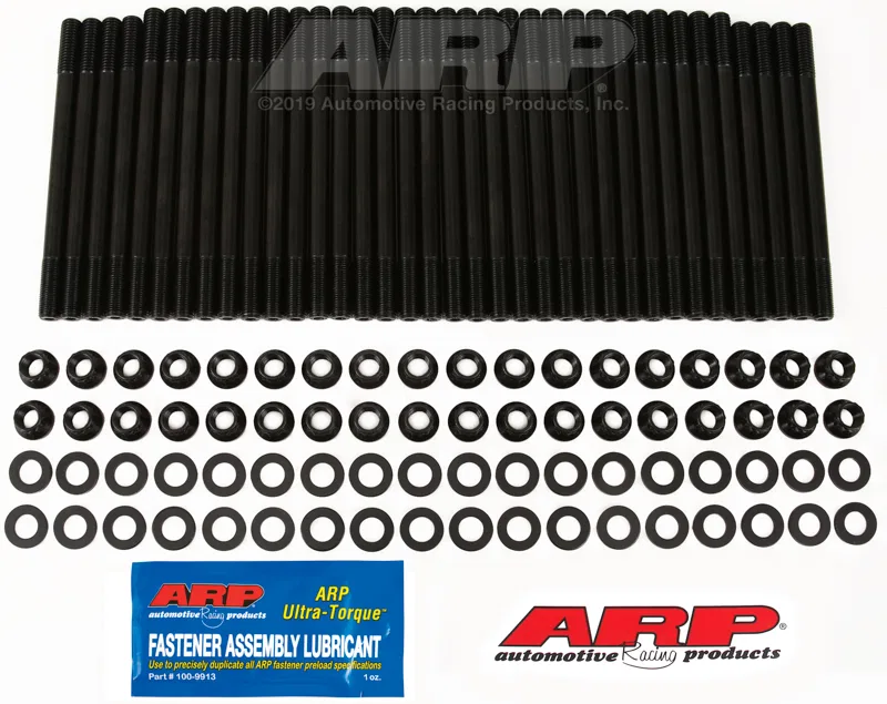 250-4201 – ARP Cylinder Head Stud, For Use With Ford 7.3L Powerstroke 12 Point Nuts Black Oxide Chrome Moly